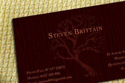 Business Card Design+Print